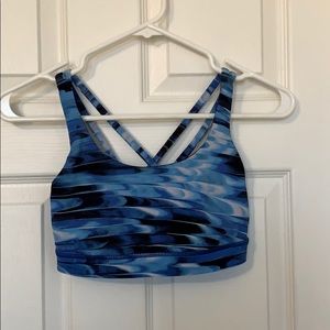 Lululemon Printed Bra- size 4